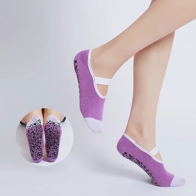 Anti Slip Grip Socks Pilates